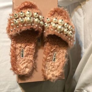 MIU MIU slippers